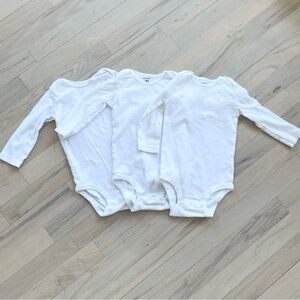 Carter’s Long Sleeve Bodysuits | Size: 18 Months | 3-pack